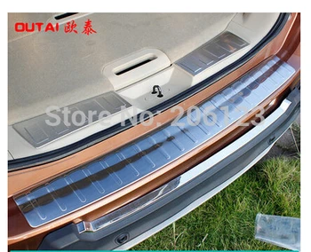 3 pcs Car Styling Rear Bumper Inside Door Sill Plate Scuff For Nissan X-Trail 3 pcs Fast air ship