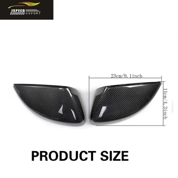 A3 Car Styling Carbon Fiber Replacement Mirror Covers Caps For Audi A3 & S3UP