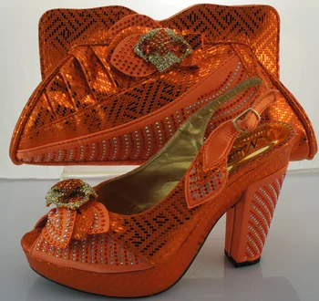 Italian Matching Shoe And Bag Set High Heel Italian Shoe With Matching Bag Italy Shoe And Bag Set For Party ME3302