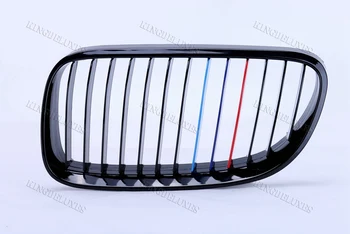 1set M-Color Front Grill Grilles For BMW 3series E92 E93 LCI 328i 335i Coupe Cabriolet 11-13 Gloss Black #925