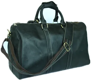 NEWEEKEND 9551 Vintage colorful Genuine Leather Oil Cowhide Anti-Scratch Big Travel Zipper Crossbody Luggage Bag Handbag for Man