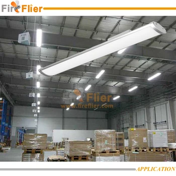 4pcs 40w 60w high bay tube light 80w 5ft 4ft 2ft batten light waterproof for warehouse factory warkshop lamp 1.2m 1.5m storage
