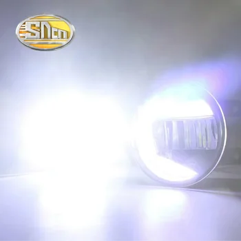 SNCN Safety Driving Auto Lamp LED Daytime Running Light Car Fog Light Foglamp For Toyota Harrier - 2016,2-IN-1 Functions