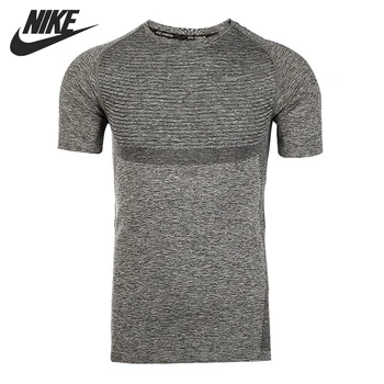 Original NIKE DRI-FIT KNIT SS Men's Running T-shirts short sleeve Sportswear