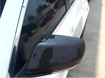 ATS Car Carbon Fiber Side Mirror Cover Mirror Housings for Cadilac ATS 2013-(Not fit ATS coupe)