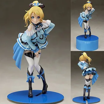 Anime Love Live! Birthday Figure Project Eri Ayase Cartoon PVC Action Figure Doll Resin Collection Model Toy Giftts Cosplay