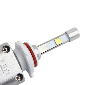 1Pair A8 9006 Car LED Headlamp Bulb Head lights Replace Xenon Headlights 5500LM 12V-36V 120W 6000K LED Light White