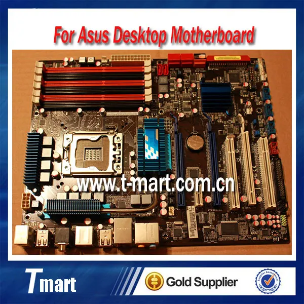 Working desktop motherboard for asus P6T LGA1366 DDR3 mainboard fully tested and perfect quality