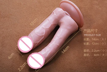 Waterproof Double dildo strapon dildos with suction cup realistic soft dildo artificial penis anal sex toys for women lesbian