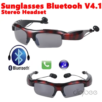 Sport Wireless Sunglasses Headset A2DP HiFi Hands-Free Bluetooth 4.1 Earphone For iPhone 4 5 5s 6 6s Plus Samsung Galaxy Note LG