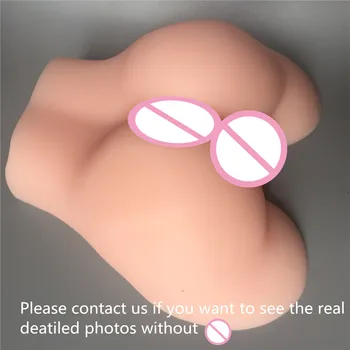 Realistic Silicone Sex Ass, Artificial Realistic Silicone Vagina Pussy, Big Ass Sex Doll for Men