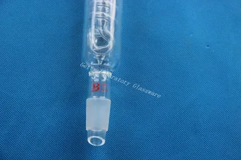 Lab Coil Reflux Condenser,400mm Length, 24/29 joint,10mm hose connection (Lab Glassware)