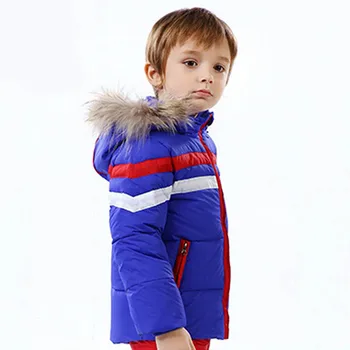 Winter Newborn Warm Duck Down Soft Baby Boys Girls Coat Jacket Hooded Long Sleeve Children Parkas Solid Kids Outerwear Snowsuit
