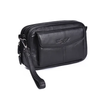 CHEERSOUL 2016 Designer Genuine Leather Wallets Men Purse Clutch Masculina Male Handy Bags Wallet Fashion Money Handbag