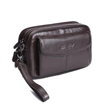 CHEERSOUL 2016 Designer Genuine Leather Wallets Men Purse Clutch Masculina Male Handy Bags Wallet Fashion Money Handbag