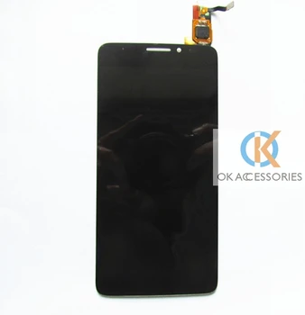 1PC/Lot For Alcatel One Touch Idol X OT6040 6040 6040D 6040E 6040A LCD Dispaly+Touch Digitizer Screen Black White With Tools