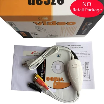 Original Genuine Ezcap 1568 HD USB Video Capture, convert analog video audio to digital format for Windows 7 8 10 & MAC OS,win10