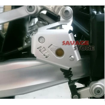 Motocycle Aluminum Rear Brake Reservoir Pump Guards Protector For KTM 950 990 Super Enduro/ADV/SMT/Supermoto/R/S
