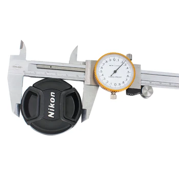 Professional Stainless Steel Dial Caliper With 6 Inches Measurement Range With Case