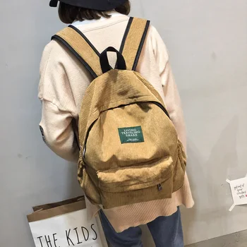 Girls School Bag For Teenagers Women Velvet Backpacks Female Zipper Mochila Escolar Mujer 2017 Mochilas Escolares Feminina