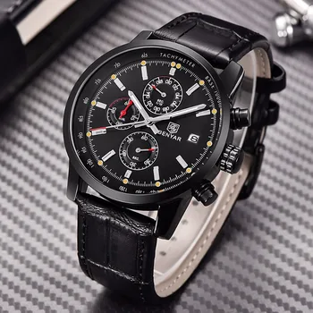 Luxury Brand BENYAR Sports Military Watch Dive 30m Multifunction Chronograph Quartz Men's Watches reloj hombre