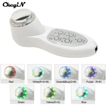 3MH Led Photon Ultrasonic Facial Skin Care Cleaner Ultrasound Anti Aging Wrinkle Remover Beauty Massager MR009WQ S4748