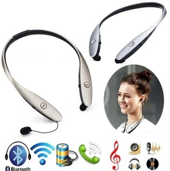 Hot Stereo HBS-900 Bluetooth4.0 Wireless headphone,Luxury HBS900 Sports in-Ear buds bluetooth neckband headsets for Smart Phones