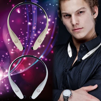 Hot Stereo HBS-900 Bluetooth4.0 Wireless headphone,Luxury HBS900 Sports in-Ear buds bluetooth neckband headsets for Smart Phones