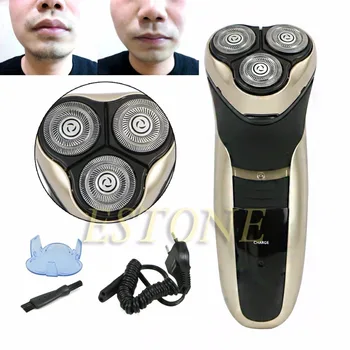 New Hot Rotary Men's 3D Washable Rechargeable Cordless Electric Shaver Razor Deluxe