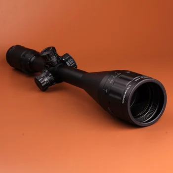 SNIPER 6-24X50 AOL Hunting Optical Sight Mil-Dot Red/Green/Blue Illuminated Reticle Rifle Scope