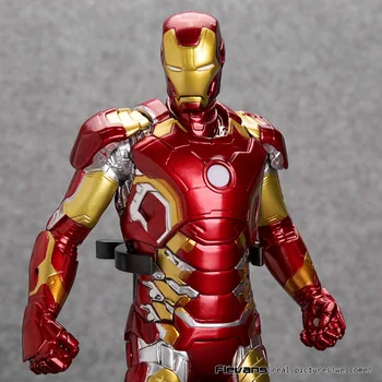Crazy Toys Avengers Age of Ultron Iron Man Mark XLIII MK 43 PVC Action Figure Collectible Model Toy 12