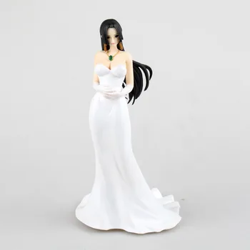 1 Pcs Japanese Anime One Piece POP Female Emperor Boa Hancock Sexy Wedding Dress PVC Action Figure Model Collectible Toy Boys