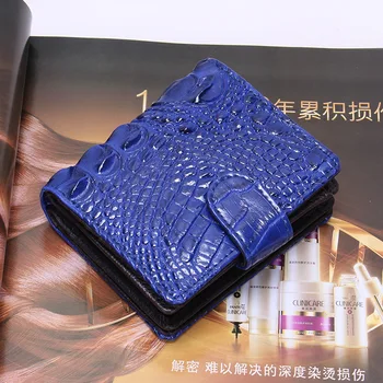 2016 Fashion Women Genuine Leather Bag Alligator Cowhide Wallet Zipper Hasp Card Money Holder Clutch Purse Short Wallets Pocket