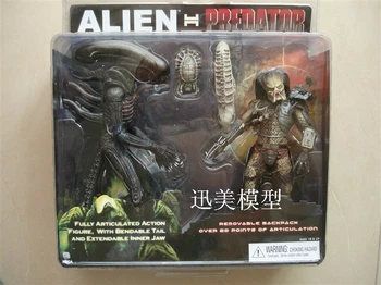 NECA Alien VS Predator Tru Exclusive 2-PACK PVC Action Figures Toys MVFG036