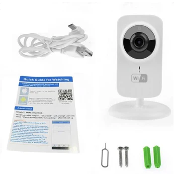 IP camera 2017 video nanny monitor 1.0 Megapixels HD camera IR night vision Intecom Motion Detection Alarm 720P radio babysitter