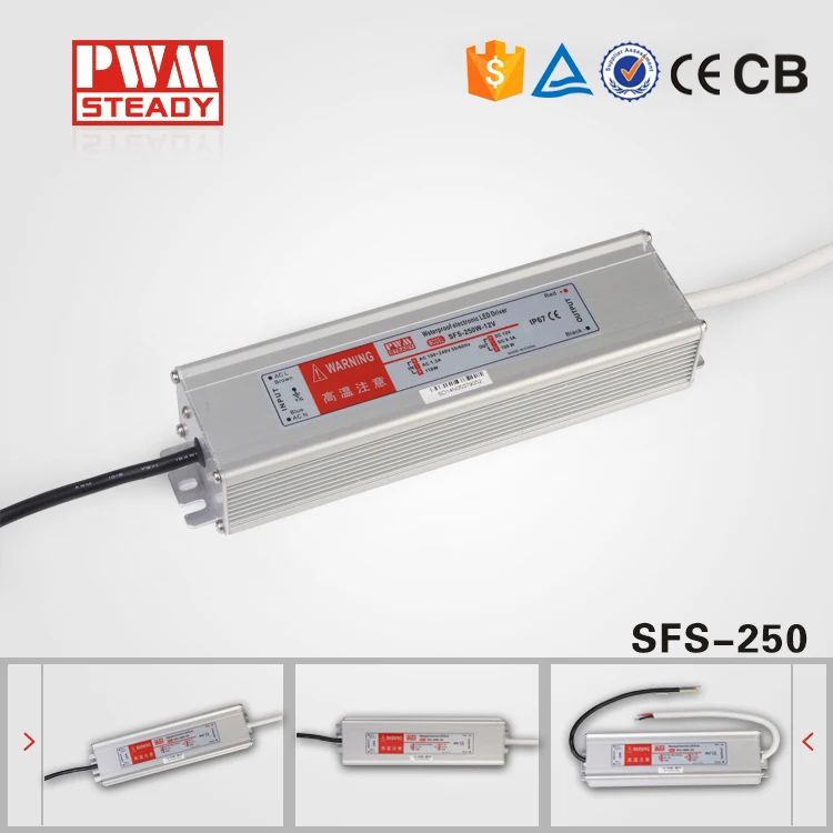 Ac to dc inverter distributor power inverter made in China waterproof led power supply 250w 24v