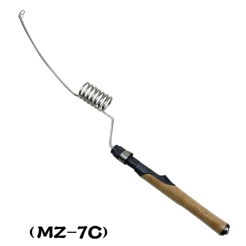 MZ-7C softwood Straight Shank Spring force fishing rod Boat fishing pole sea road sub Overall length: 53.5cm Fishing Supplies-d2