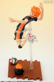 Anime Cartoon Haikyuu!! Hinata Syouyou 1/8 Scale PVC Action Figure Collectible Toy 17CM