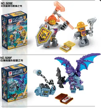 8pcs/set Nexus Knights Future Castle Warrior Building Blocks bricks Compatible lepin kids Toys for children gifts