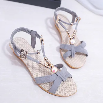 Ulrica 2017 shoes for women Women's Summer Sandals Shoes Peep-toe Low Shoes Roman Sandals Ladies Flip Flops zapatos mujer