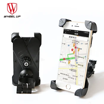 WHEEL UP Bicycle Bike Bag Phone Holder Handlebar Clip Stand Mount Bracket For Cellphone GPS iphone bags 2017 new