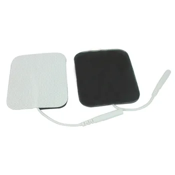 20 Replacement Pads for Massagers / Tens Units electrode pads 2x2Inch White Cloth