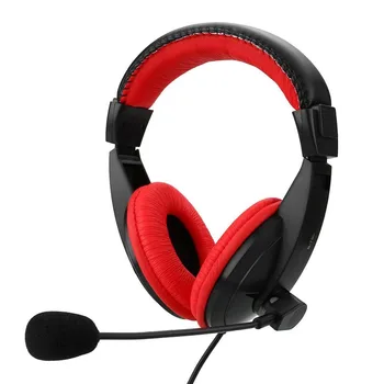 Gaming Stereo Headphone Bass big Earphone With Mic For PC Computer Gamer headset skype phone chat