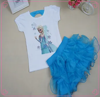 New Set Custom Girl's Mermaid Dress Kids Party Vestidos Cosplay Baby Elsa Girls Princess Children Baby Summer Anna Kids Dresses