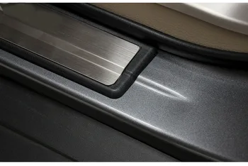 For 2016 Nissan X-Trail X Trail XTrail T32 Sport Style Stainless Scuff Plate Door Sill Welcome Pedal Car Accessories