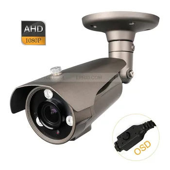 CCTV AHD 2.0MP 1080P 2.8-12mm Varifocal Lens IR-Cut Camera 1/3 Sony OSD