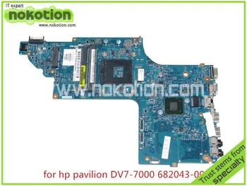 Brand 682043-001 48.4ST04.011 Laptop motherboard For hp pavilion M7-1000 DV7-7000 Intel HD 4000 graphics 17.3 inch Mainboard