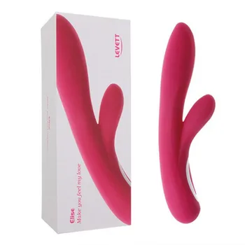 LEVETT Elise G-spot vibrator Female masturbation massage stick Double head vibration Adult sex products Sex toys for woman