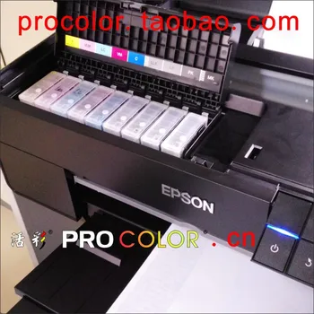 PROCOLOR Newest P600 refillable cartridge with chip for Epson Surecolor SC-P600 cartridge T7601-T7609 9 color