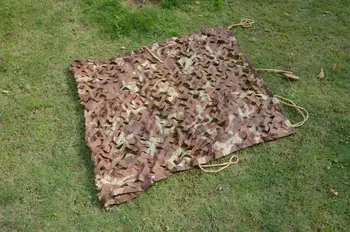 4M*5M Military Camouflage Net Desert Camo Netting Camo Cover Sun Shlter for Hunting Camping Decoration Photograph Background